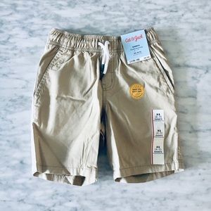 Pull on Khaki shorts size 4T